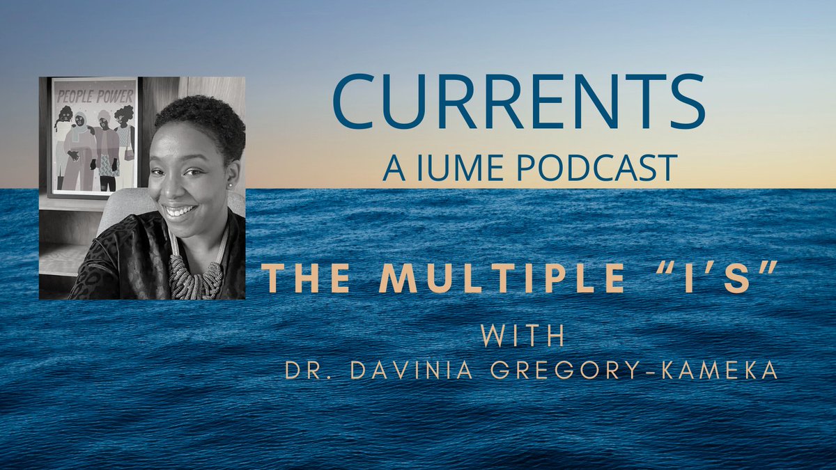 What does it mean to put yourself in the research, to write from the “I” perspective? Find out April 21st from Dr. Davinia Gregory-Kameka <a href="/TCAandH/">TC Arts & Humanities</a> w/ host <a href="/ProfWaite/">CL Waite</a> on the @iumetccolumbia Podcast Currents. tinyurl.com/IUMECurrentsEp3