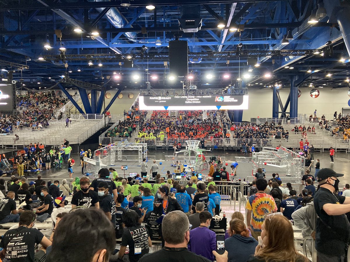 Beautiful day for robots! Let’s go <a href="/FRC8122/">Taft Robotic Eagles</a>