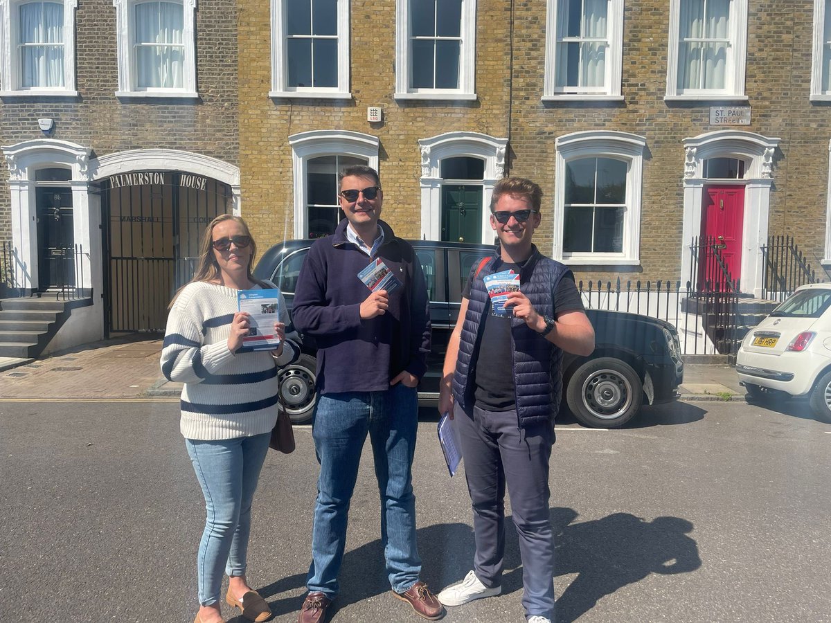 Great to have @emmabest22 come and join us💙

More and more support for <a href="/IslingtonTories/">Islington Conservatives #VoteForChange</a> - #IslingtonLabour are in for a shock!

#TimeForChange 
#IslingtonDeservesBetter