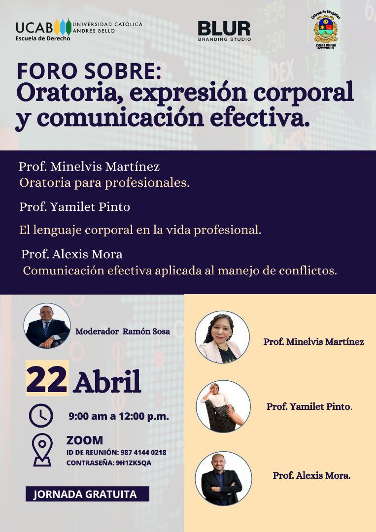 Excelente oportunidad de potenciar la #oratoria expresión corporal y comunicación efectiva en tu día a día.