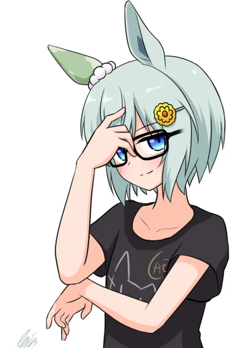 #セイウンスカイワンドロ
+30min
めがね 