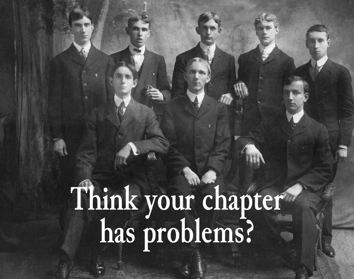 Our original chapter only had 11 men, and half of them were traitors! Look how that turned out. I think your chapter will be just fine, it just needs a little work.