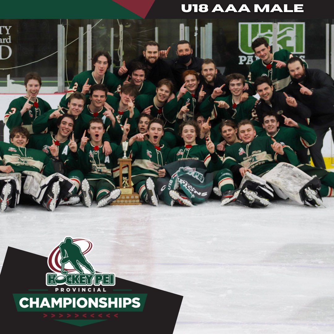 PROVINCIAL CHAMPS - U18 AAA Male

Congratulations to the Mid Isle Matrix who took the Island Championship after a marathon 7️⃣ period total over the Central Attack. 

#BannerSzn 🙌