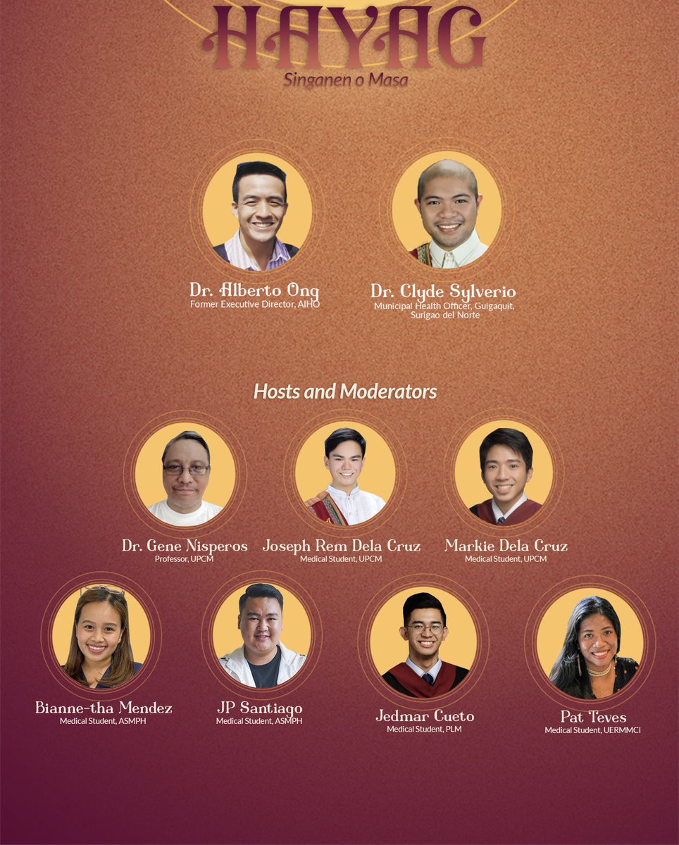 PCCH2022's tweet photo. 2 more days before PCCH: Hayag!  Grab the chance to meet and learn from our esteemed panelists and speakers for PCCH Days 1 and 2!  🤩🌞✨

—--------------------
 #PCCH2022 #PCCHayag https://t.co/DpLIdeJhE6
