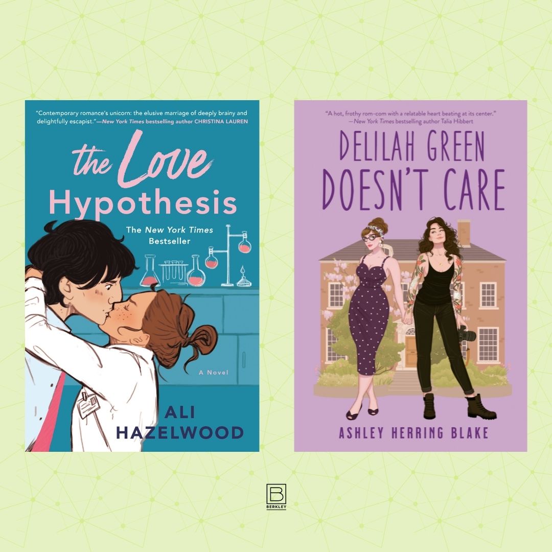 BerkleyPub's tweet photo. The Love Hypothesis (@EverSoAli) and Delilah Green Doesn't Care (@ashleyhblake) are just two of Cosmopolitans 15 Best BookTok Books on the Market Right Now!
Check it out: https://t.co/6U5paTl2sU https://t.co/lA1MGspF86