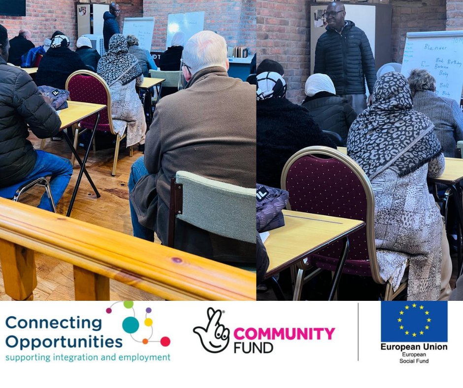 DominionETS's tweet photo. Thanks to@CO_Touchstone for the free ESOL class, our successful participants have been able to build confidence, search for jobs and move into employment within weeks of moving into the UK.

#TNLComFundESF
#BeEmpowered
#wakefield
#connectingopportunities
#dominiontraining
#ESOL https://t.co/hlSdMGattp