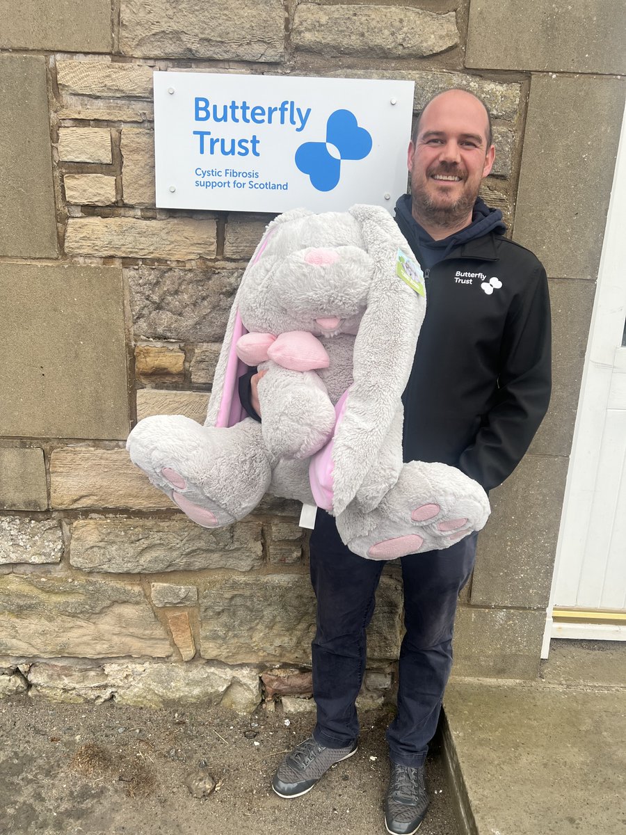 Butterflytrust1's tweet photo. 'Guess my name' for a chance to take this Bunny home

Squares are £3 per go &amp; you will help us to make a positive difference in the lives of people living with Cystic Fibrosis throughout Scotland. 

To enter a name guess from our list, contact fundraising@butterflytrust.org.uk https://t.co/bciPgcbvXB
