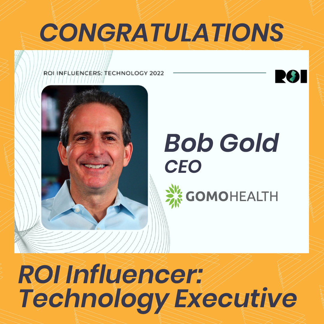 TrajectoryLLC's tweet image. Congrats to Bob Gold - founder of Trajectory's parent company, GoMo Health, for being named an ROI Influencer: Technology Executive by @ROINJNews! Recognized as a leading behavioral technologist in digital #health therapeutics, this award is well deserved! loom.ly/jU3gEZA