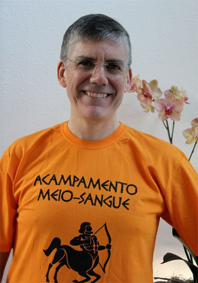 Camiseta Acampamento Meio-Sangue (Percy Jackson)