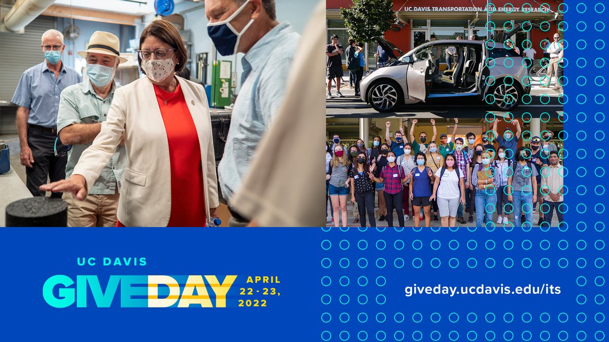 Join us in celebrating 30 years of ITS-Davis by giving today! Your gift supports the next generation of leaders who are having a tremendous influence on the policies and practices that will create a better and equitable future for us all 💚
giveday.ucdavis.edu/giving-day/503…