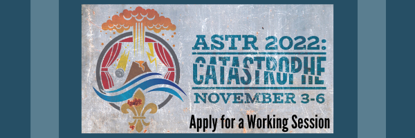 ASTRGSC's tweet photo. We are pleased to announce that the working session application period is now open for this year’s ASTR conference, which will be held in New Orleans, LA, November 3 - 6, 2022. All calls for individual working sessions are available on our website. The deadline to apply is June 1 https://t.co/9zXzgKCs5x