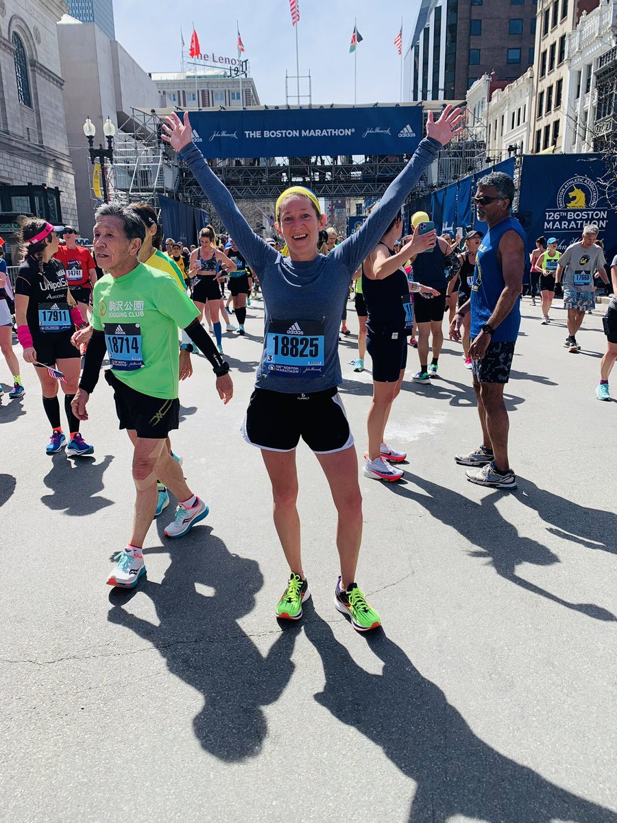 KennedaleBand's tweet photo. Weβre very proud of our Junior High Director Meghan Lockwood and her achievement of running the Boston Marathon this week, Way to go! #RunnersRock #BandPeopleAreAthletesToo https://t.co/DtRLrf3gNB