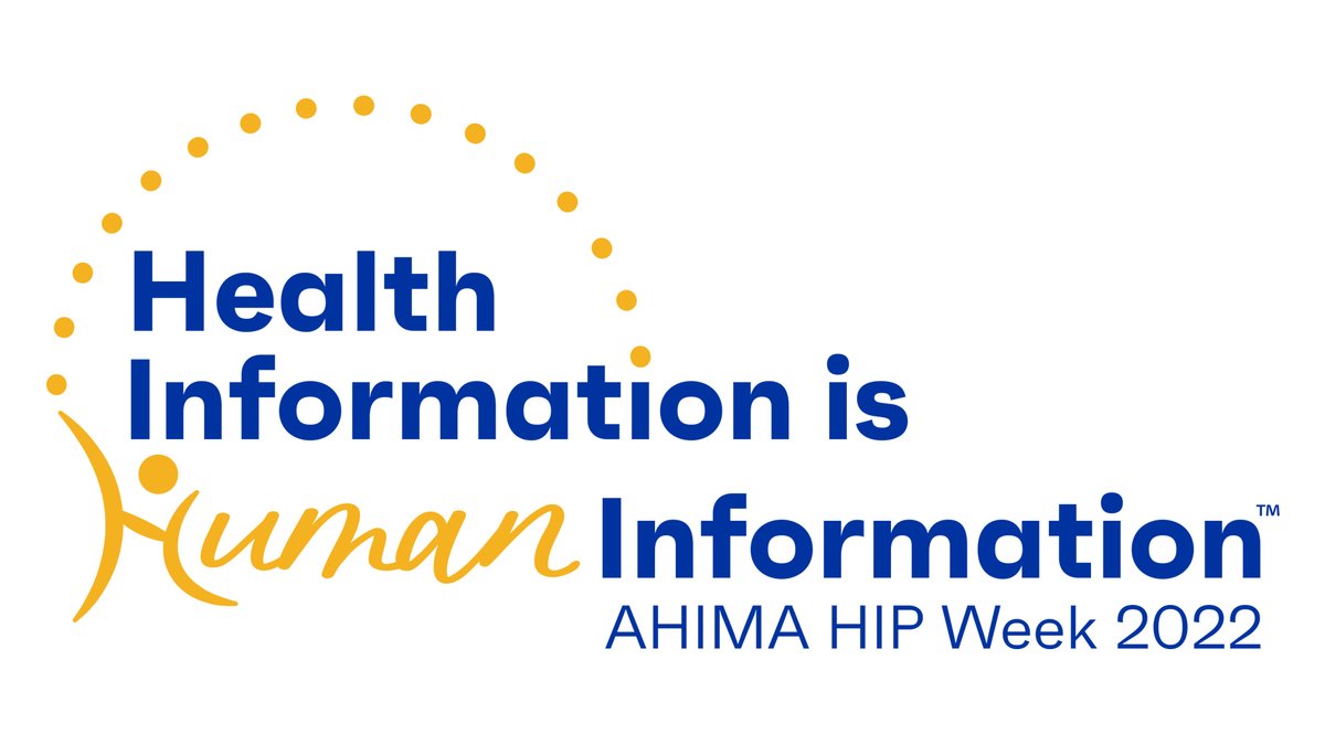 osuhrs's tweet photo. This week is Health Information Professionals Week! Thank you to our HIMS alumni and all the HIMS professionals! These health care team members play a crucial role in managing and protecting all health care data to help deliver the best care possible! #HIPWeek22
📸 : #AHIMA https://t.co/HSMPtNETSz