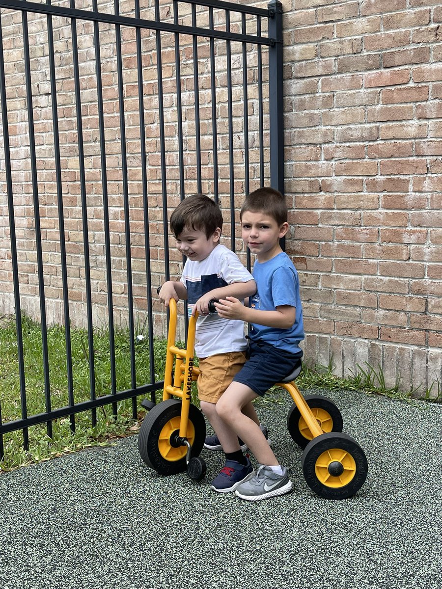 Friends  riding together 💕<a href="/ItsMariaaaP/">Maria</a> <a href="/Ms_GardnerOE/">Sarah Gardner</a> <a href="/HumbleISD_OE/">Oaks Elementary</a> <a href="/PreOaks/">Oaks Pre-K</a>