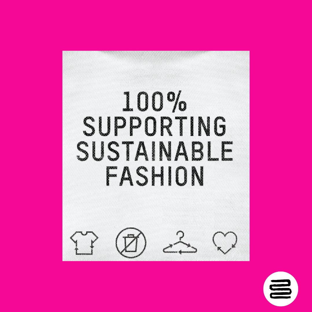 100% Supporting Sustainable Fashion #FashionRevolutionWeek