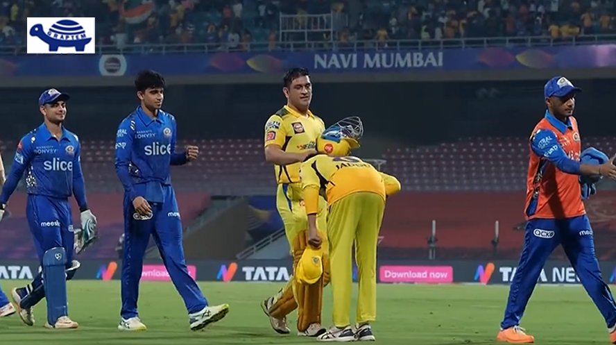 MKPaul2's tweet photo. Nice gesture of #RavindraJadeja !!! #MIvCSK https://t.co/Sax0AVI9JW