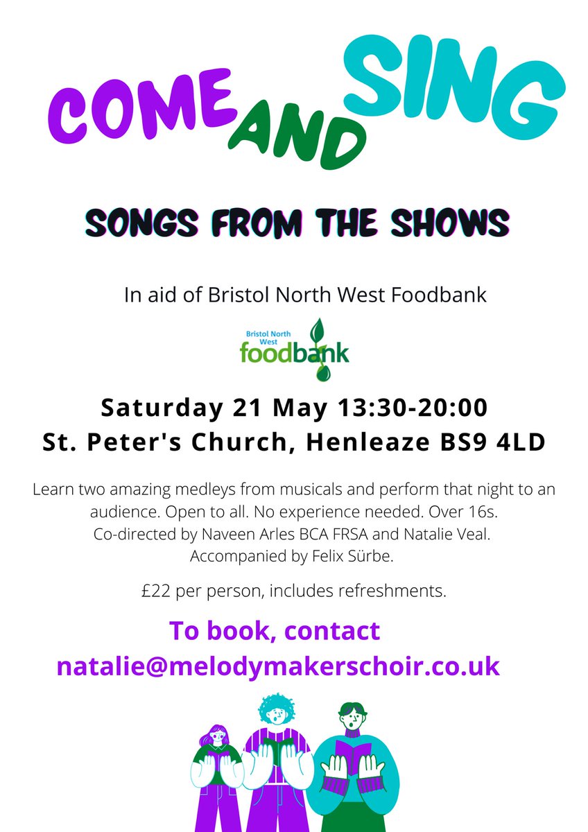 Natalie Cooper (@natalie_c_v) on Twitter photo Lots of people have already booked onto what will be a FABULOUS day! In aid of @brisnwfoodbank Still plenty of room so great in touch to book your space. <a href="/NavArlesMusic/">Naveen Arles BCA FRSA</a> <a href="/natalie_c_v/">Natalie Cooper</a> <a href="/felixsurbe/">Felix Sürbe</a> Lots of people have already booked onto what will be a FABULOUS day! In aid of @brisnwfoodbank Still plenty of room so great in touch to book your space. <a href="/NavArlesMusic/">Naveen Arles BCA FRSA</a> <a href="/natalie_c_v/">Natalie Cooper</a> <a href="/felixsurbe/">Felix Sürbe</a>