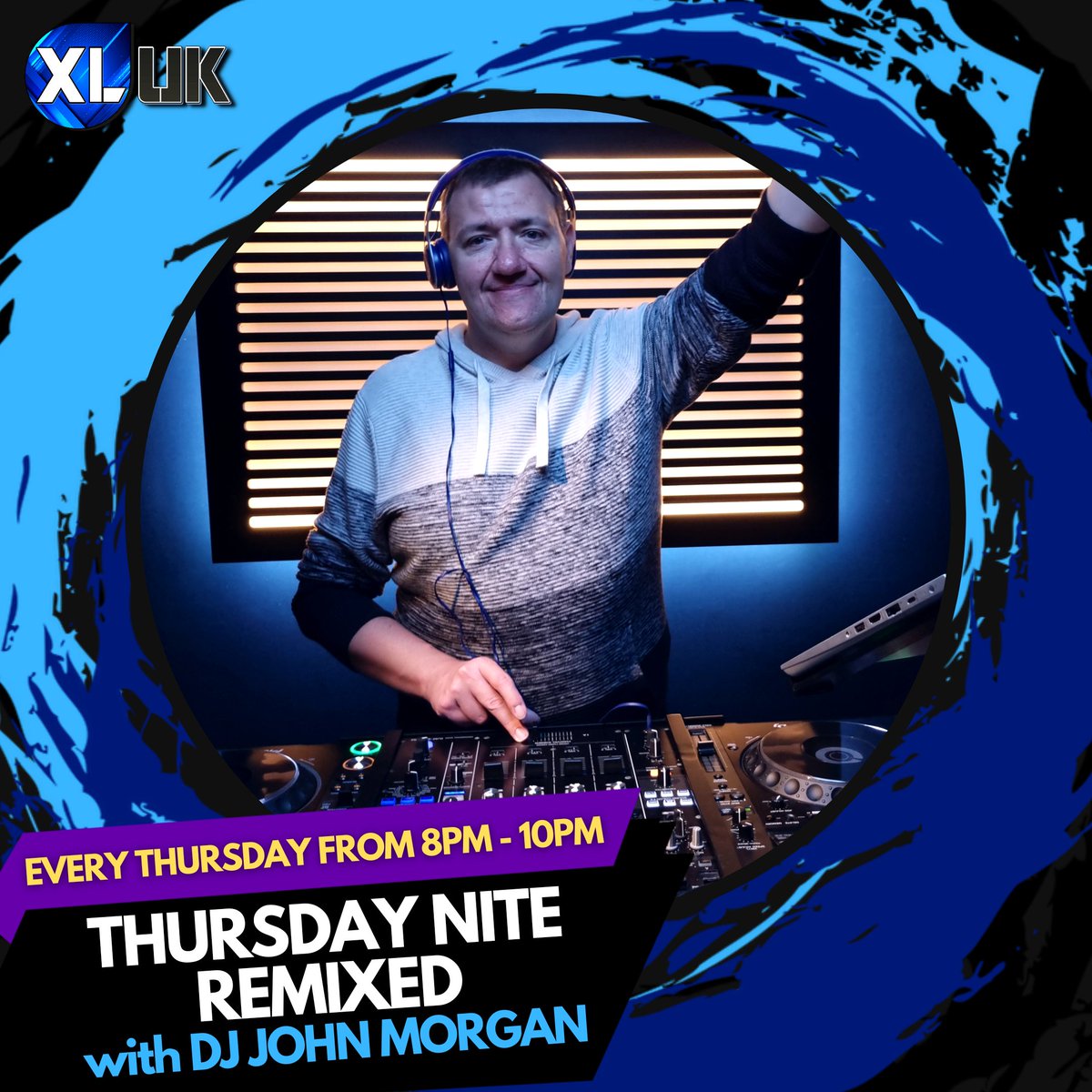 xlukradio's tweet photo. It's a stonking good show tonight with DJ John Morgan bringing you the usual dance anthems as well as a special block mix with paying tribute to one of the legendary DJ's of our time - Avicii 🔥🎶

Listen via https://t.co/LSuD0uE7zo | App | Alexa | Deezer 🔊

#xlukradio #thursday https://t.co/vmi5J8XIep