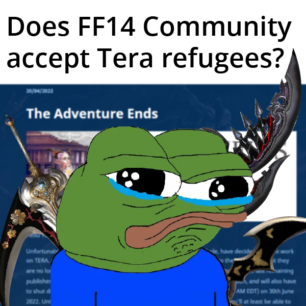 redditFFXIV's tweet photo. "Our Marketboard in ruins, our fav dungeons disabled, our dmg numbers in the millions, our fav game... gone" by TruthSpeaker00
https://t.co/lI8VWQ0DQx https://t.co/RsKN2T8TcN