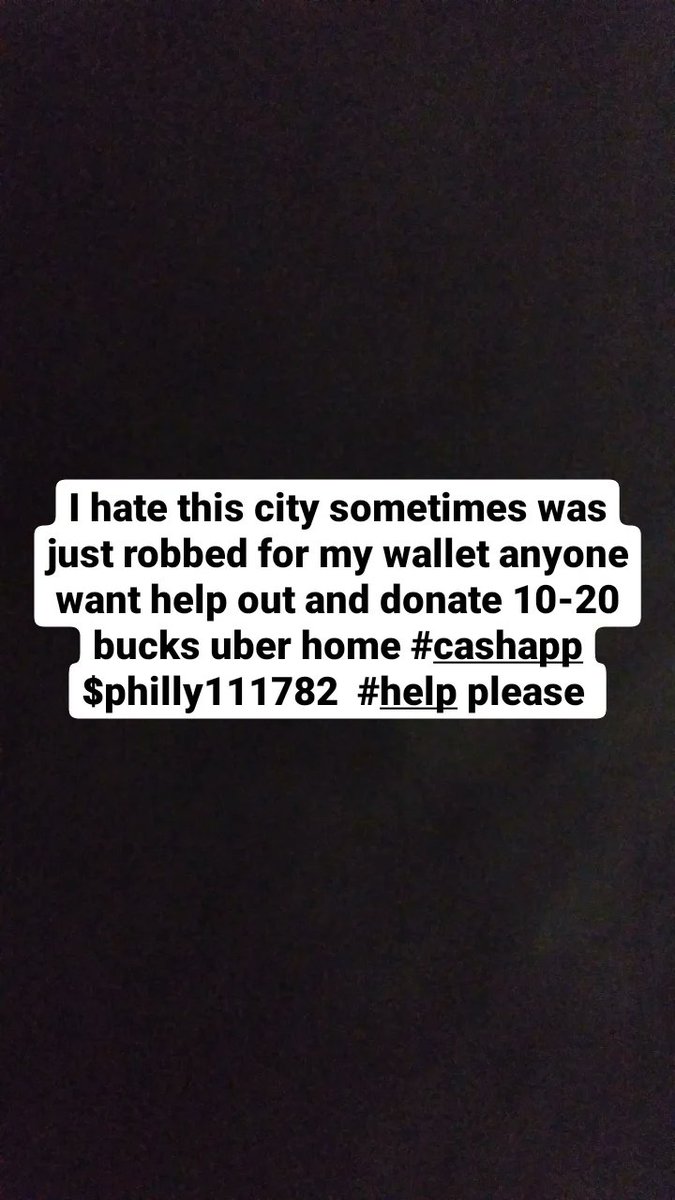 KenzoPromo's tweet image. I hate this city sometimes was just robbed for my wallet anyone want help out and donate 10-20 bucks uber home #cashapp $philly111782  #help please