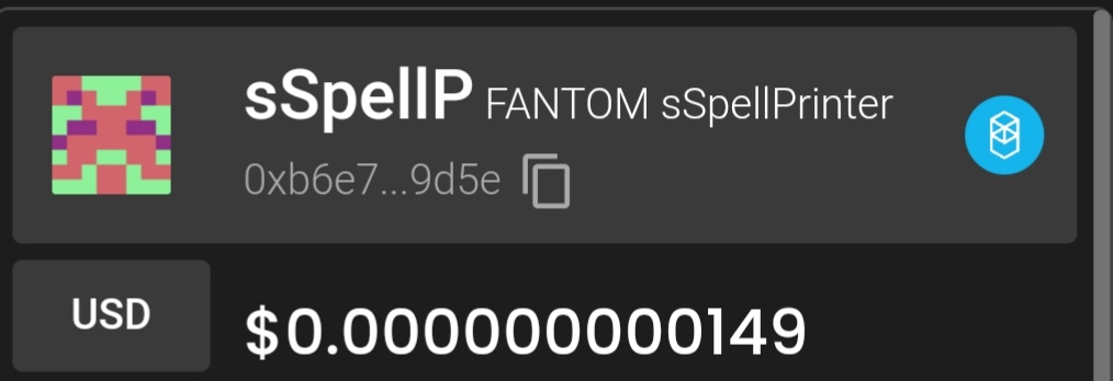 FrancescoFTM's tweet photo. 🎁🖨️ONLY 40 HOURS LEFT! 🖨️🎁
And at this price, 550B #sSpellP are worth not 50$ but > 80$ so don't miss this opportunity!!! https://t.co/f0qJZHQbXC