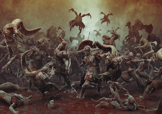 Modiphius's tweet photo. Where once mighty legions marched, and valiant tribes fought, where legends walked the lands and terrors prowled the vast forests, where ancient secrets unlocked immense power and inhuman gods threatened chaos and destruction. https://t.co/0q4OvwBKXa
#Cthulhu #ttrpg https://t.co/5mCuqKY9RH