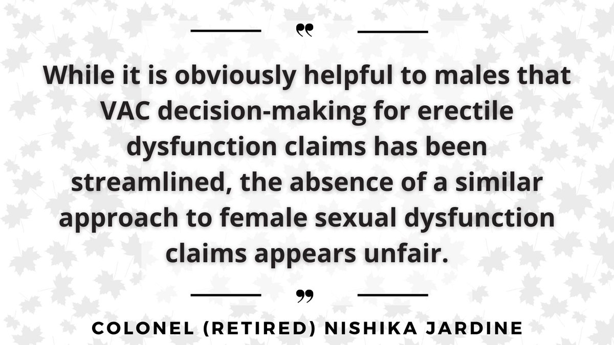 Today we released the report "Adjudication of Sexual Dysfunction Claims Consequential to an Entitled Psychiatric Condition". 
ow.ly/N10Y50IP64o