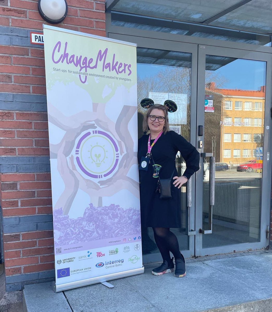 Hankkeen johtajan on ollut helppo hymyillä! Fiksuja opiskelijoita ja paras UTU-team @oklrauma #cbchangemakers #cbresults #CBChallenges2B