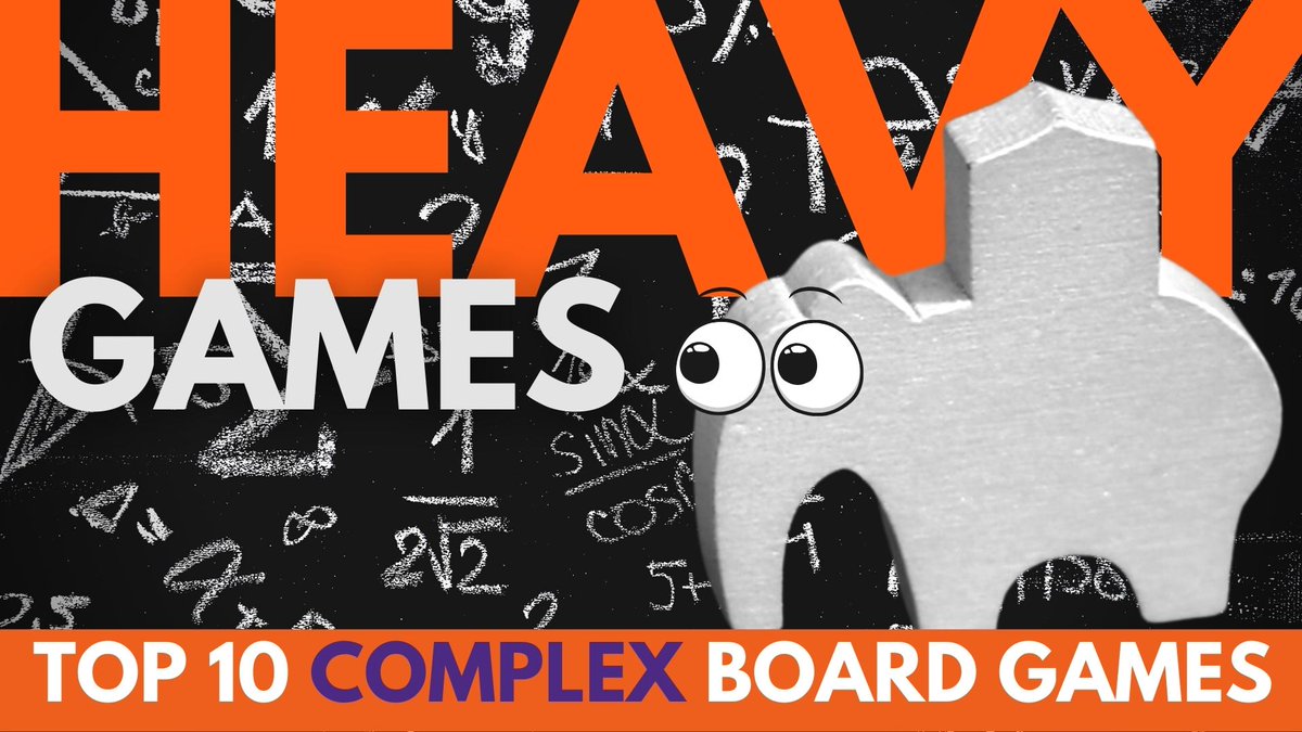 NEW VIDEO: My Top 10 Heavy/Complex Board Games! youtu.be/lGmAcmyxpY0
#boardgames #top10 <a href="/czechgames/">CGE</a> <a href="/vitallacerda/">Vital</a> <a href="/EagleGryphon/">Eagle-Gryphon Games</a> <a href="/wehrlegig/">Wehrlegig Games</a> <a href="/Cephalofair/">Cephalofair Games</a> <a href="/Zmangames_/">Z-Man Games</a> <a href="/WhatsYourGameEU/">What's Your Game?</a> <a href="/MindclashG/">Mindclash Games</a> <a href="/Quinedgames/">Quined Games</a> <a href="/gmtgames/">GMT Games</a>