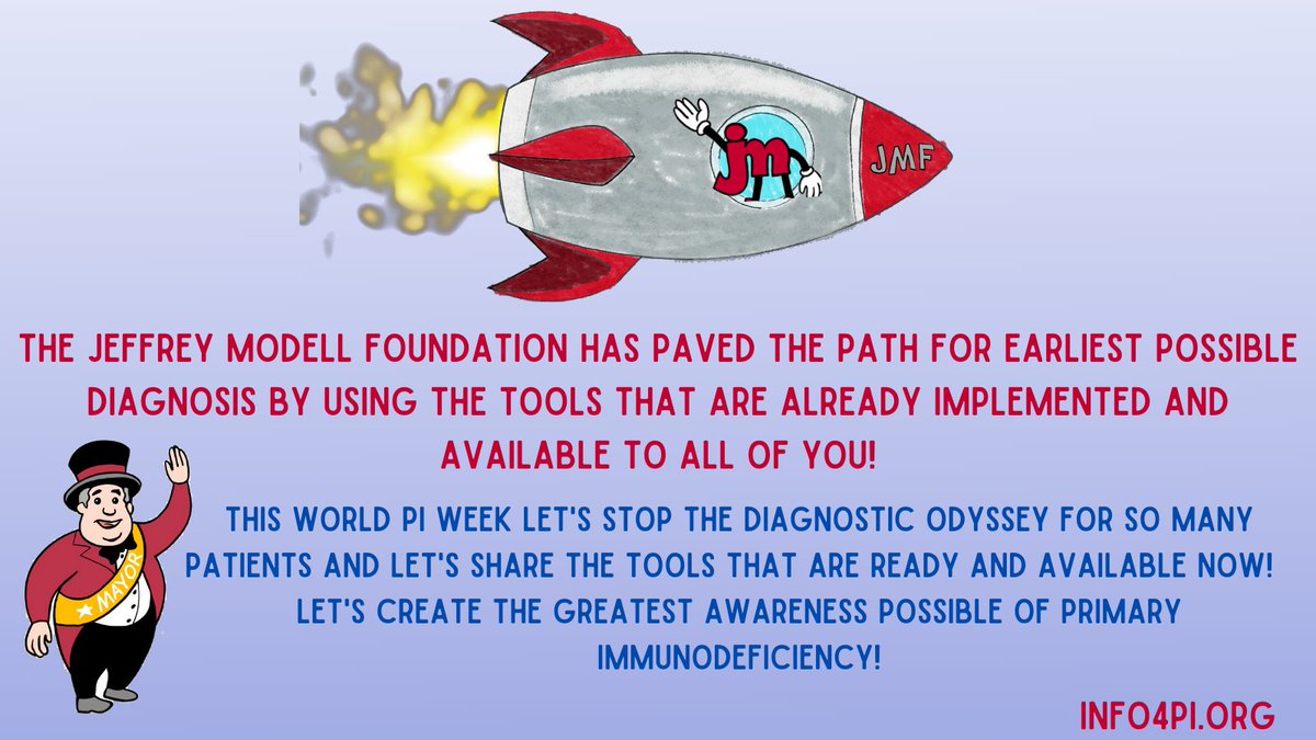 WORLD PI WEEK STARTS TOMORROW! Who is ready to participate and create awareness of Primary Immunodeficiencies? We can’t wait to share all the tools and educational materials available to all of you! See you there!#info4pi #jeffreymodellfoundation #worldpiweek #wpiw #global