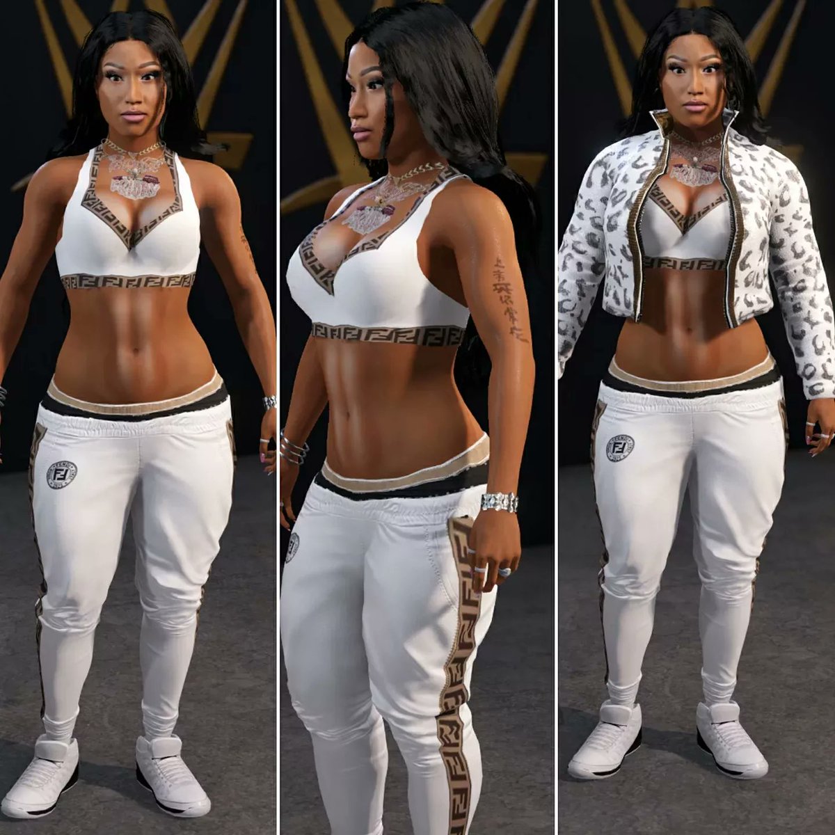 CJ_CAD50's tweet photo. Nicki Minaj ๐ฆ๐ฎ ( going to update her jacket before uploading on CC )
@NICKIMINAJ
@defjam
@Dre41Gaming
@BigRighteous
@URL2K
.
.
#cad50 #scorpionsoldiergaming #xbox #xboxseriesx #GiveCawCreatorsAChance #defjamworldwar #defjam #hiphop #rap #defjam2k22 #nickiminaj https://t.co/NA5PZGXjcA