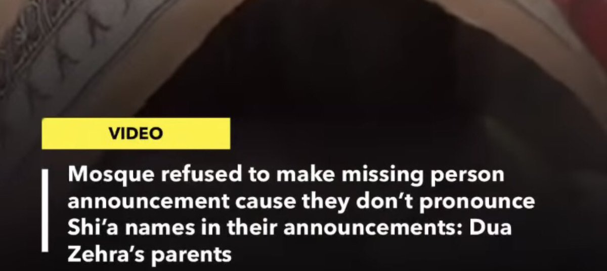 FizzaHussain110's tweet photo. It just rendered me speechless; I'm at a loss for words at this moment. However, I hope and pray that Allah may keep #DuaZehra safe and bring her back to her parents. Elaahi Aameen. https://t.co/e4DvXII9Me