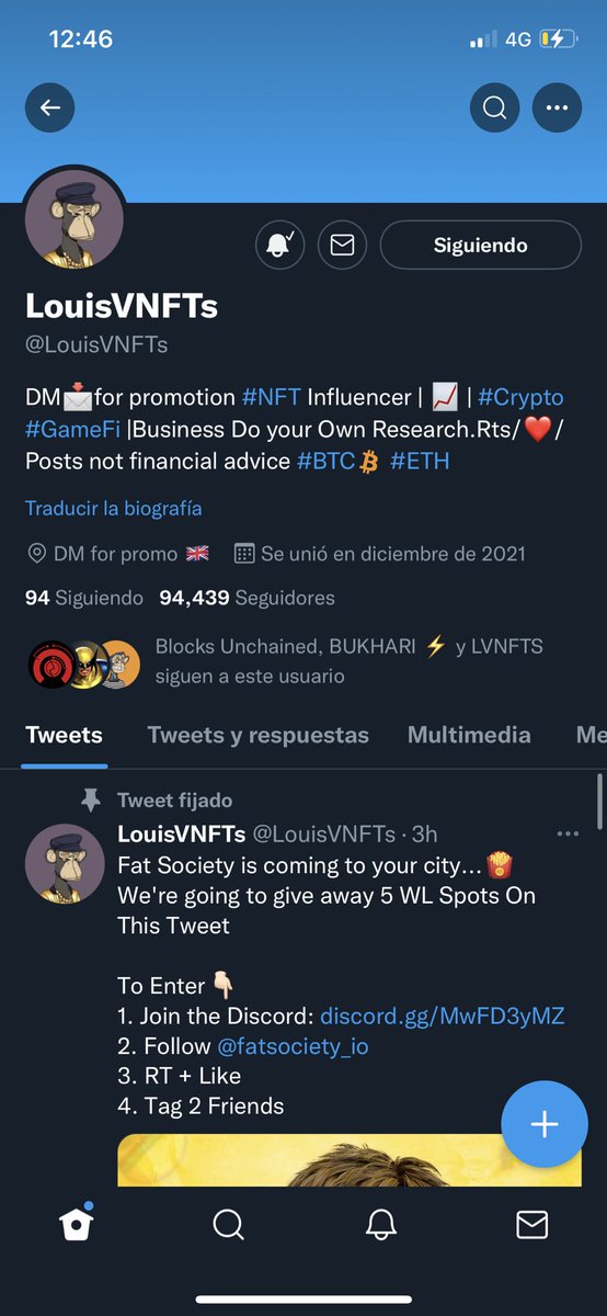 monkeyenefete's tweet photo. @LouisVNFTs Done! https://t.co/XsuqwEsMFJ