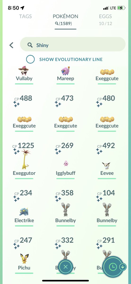 GOATEDOUTgo's tweet photo. Had a lot of luck in last weeks event 

This is a range from start to finish of that event. #PokemonGo https://t.co/oqfQXRBZPD