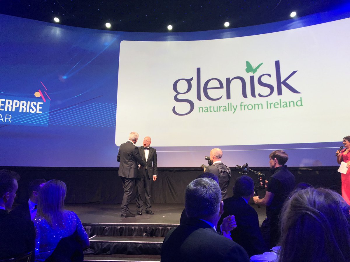 Congratulations to Glenisk for winning Local Enterprise of the Year at The Irish Times Business Awards, supported by Eirgrid. #ITBusinessawards