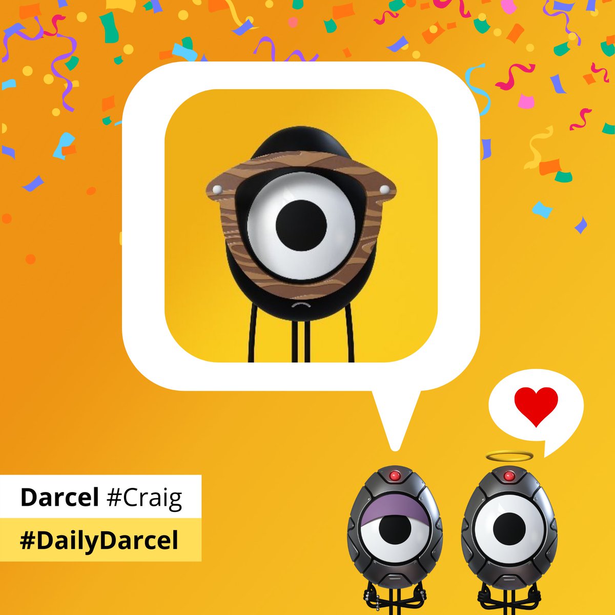 30 days, 30 daily darcels 🎉 It all started with our dear fren <a href="/bernardo_cafe/">Bernardo</a> 💛 and it can only end with nobody else than our founding father <a href="/dourdarcel/">Darcel</a> who imagined our beloved Darcels character. Let’s hit the ❤️ big time for Craig and a bright future for <a href="/DourDarcelsNFT/">Dour Darcels</a>!