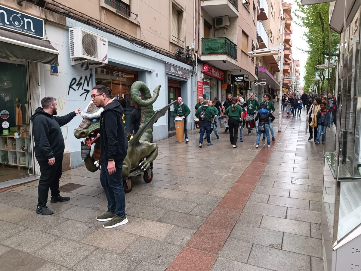 Cercavila de la presentació de la Jordiada 2022