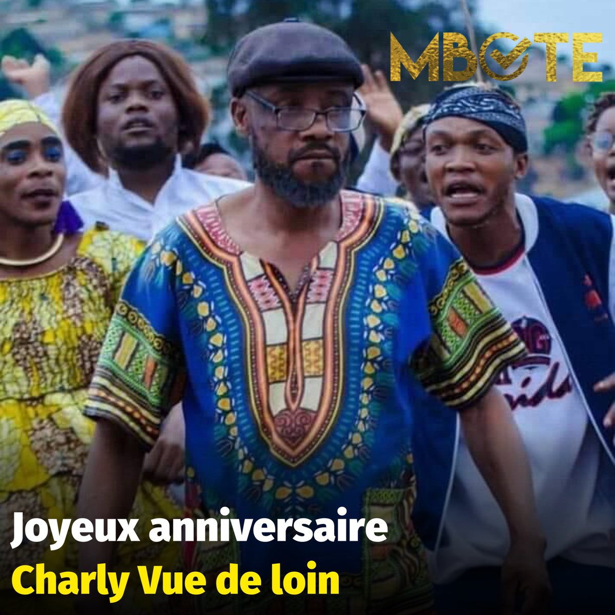 mbotecd's tweet photo. Aidez-nous à souhaiter un joyeux anniversaire à l’artiste Charly Vue de loin 🤪 https://t.co/oU51PZx9lM