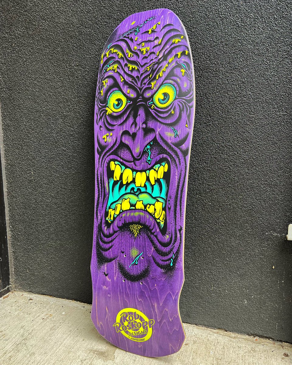 CCS_Skate's tweet photo. Ever wanted to ride one of those beautiful 1980s Jim Phillips illustrated Santa Cruz decks, or have one up on your wall?
A fresh batch of reissue @santacruzskate shaped reissues just hit CCS.
.
#ccsskate #80sskateboards #robroskopp #vintageskate https://t.co/roQJiUlKTA