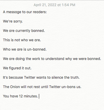 TheOnion's tweet image. 