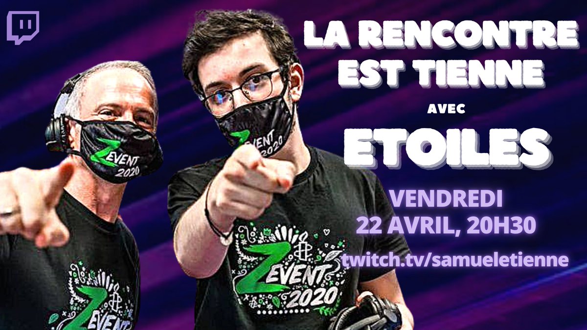 SamuelEtienne's tweet photo. On est toujours là,
On vous donne rdv dans 24H,
@AREtoiles / @SamuelEtienne https://t.co/2Xg2fT37sO