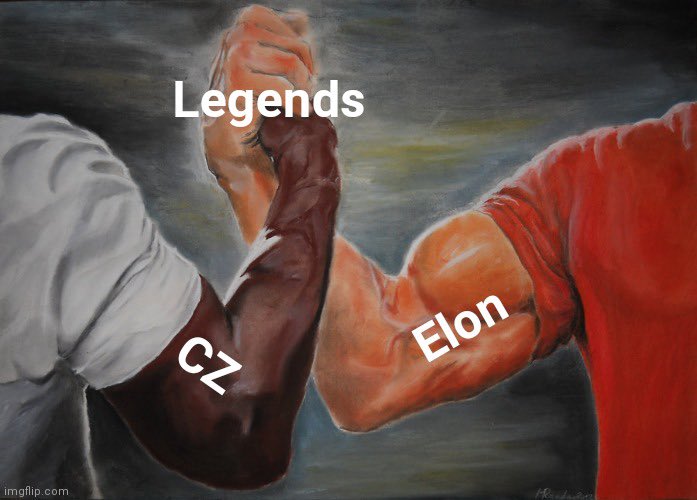 VT_BNB's tweet photo. @elonmusk Waiting for you with @cz_binance work together. https://t.co/eb5YcNtGEz