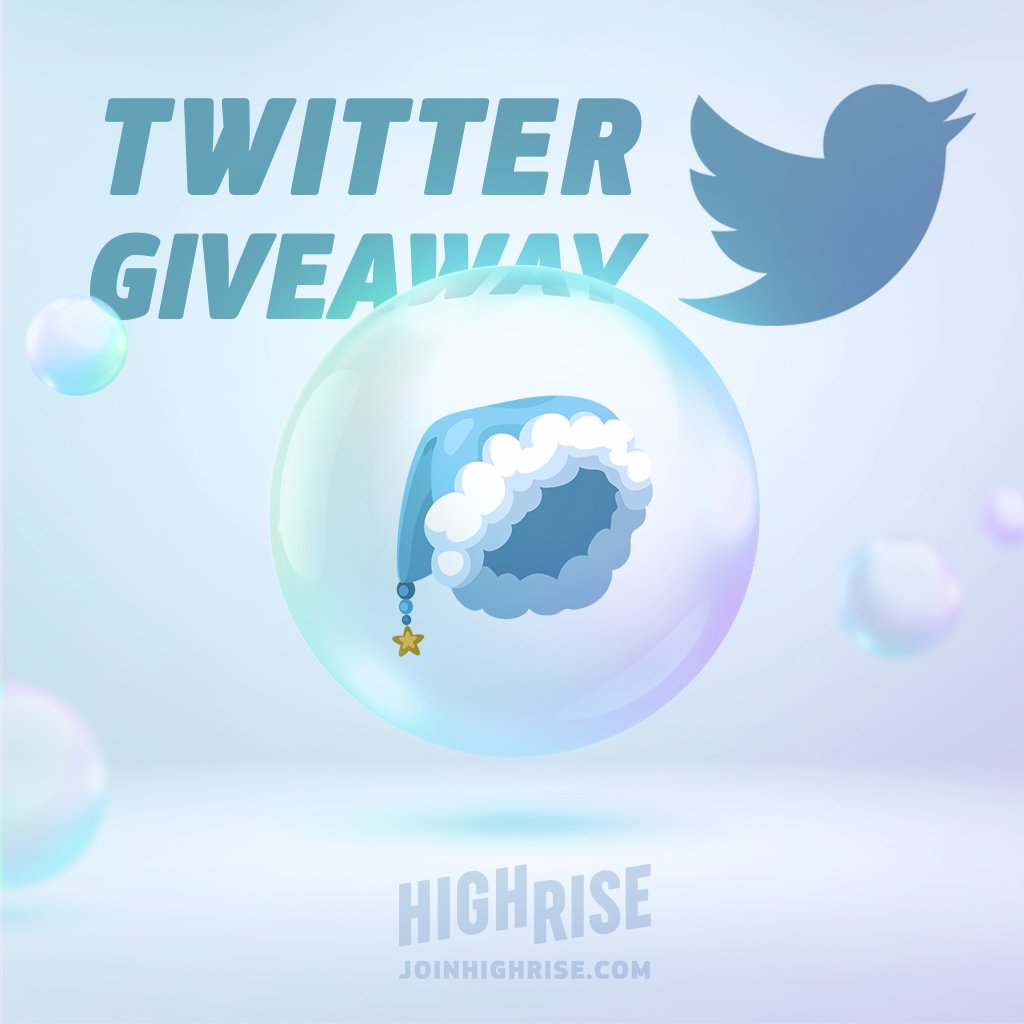 HighriseApp's tweet image. Are you liking our Dream Item event? We'd like to make somebody's dream come true this week by giving away the icon Cloudy Hat! Just follow us, retweet this post, and comment your Highrise username below to enter. Ends in one week, good luck! ☁️✨

#highriseapp #highrisemetaverse