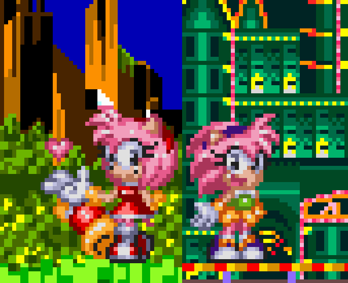 Draw_Hog5.2  Commisions Open! on X: Sonic Generations..but with different  characters & his past counterparts. Sprites made by The Mod.Gen Project  Team #Sonic #Tails #Knuckles #Amy #AmyRose #SonicGenerations #Sprites  #Pixelart #ModGen #ArtShare #