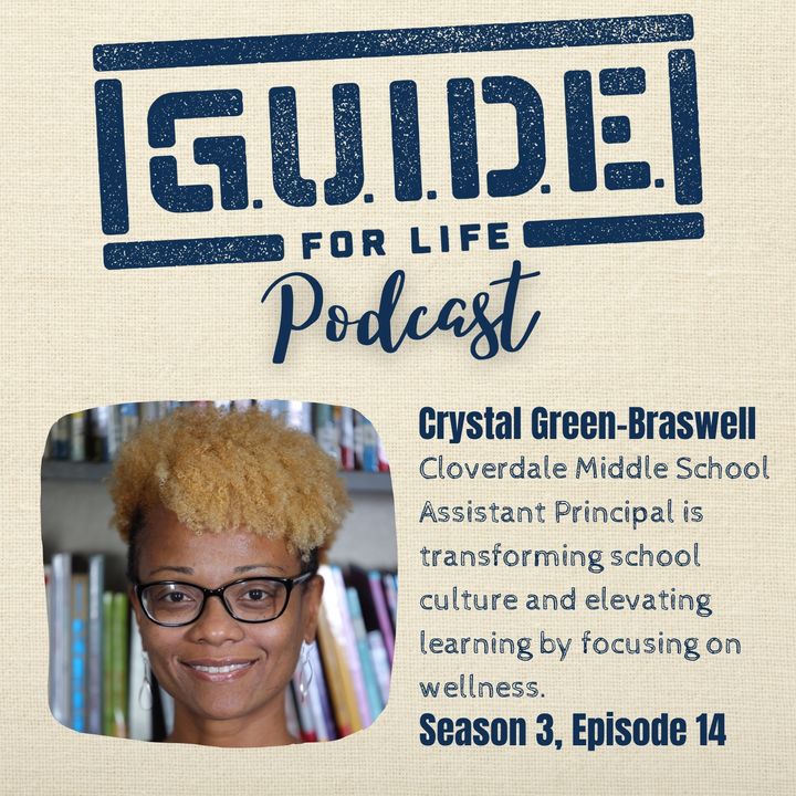 ArkansasEd's tweet photo. π’ New Podcast! "Crystal Green-Braswell - Wellness and School Culture" at https://t.co/55yyDEYKWf. #crystalgreenbraswell #dese #guideforlife #sel #socialemotionallearning #wellness #ARGUIDEforLife https://t.co/E3rPx1fJSH