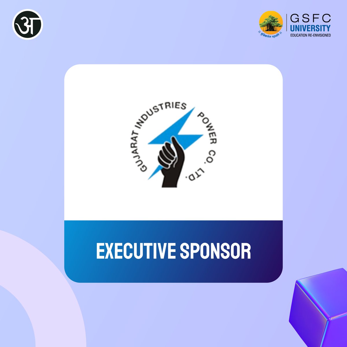 AGsfcu's tweet photo. We are grateful to GIPCL for being our Executive partner.

Thanks a lot for your support 😊

#ananta #ananta22 #gipcl #technology #gsfcu #college #festival #technical #executive #partner #sponsor #technologies #gsfc #university #technology #inspiration #multiverse https://t.co/cLeXUHiXwN