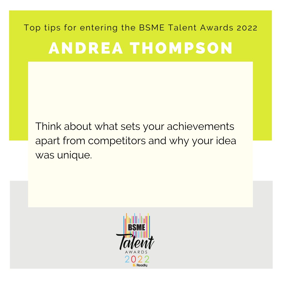 BSME (@bsmeinfo) on Twitter photo We are excited to announce that <a href="/andreacanwrite/">Andrea Thompson</a>, editor-in-chief at <a href="/marieclaireuk/">Marie Claire</a>, is one of our talented judges for the BSME Talent Awards 2022, in association with <a href="/readly/">Readly</a>.
#BSMEtalentawards2022 #judges #newtalent #creativity #digitalmagazines #print #magazineeditors We are excited to announce that <a href="/andreacanwrite/">Andrea Thompson</a>, editor-in-chief at <a href="/marieclaireuk/">Marie Claire</a>, is one of our talented judges for the BSME Talent Awards 2022, in association with <a href="/readly/">Readly</a>.
#BSMEtalentawards2022 #judges #newtalent #creativity #digitalmagazines #print #magazineeditors