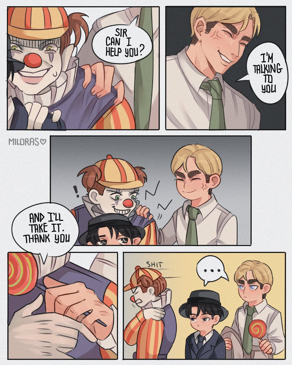 AngryMiloras's tweet photo. ✌🏻😣💓
.
Alternate situation in Marley
.
#AttackOnTitan #aotfanart #eruri https://t.co/EGt2gewvFp