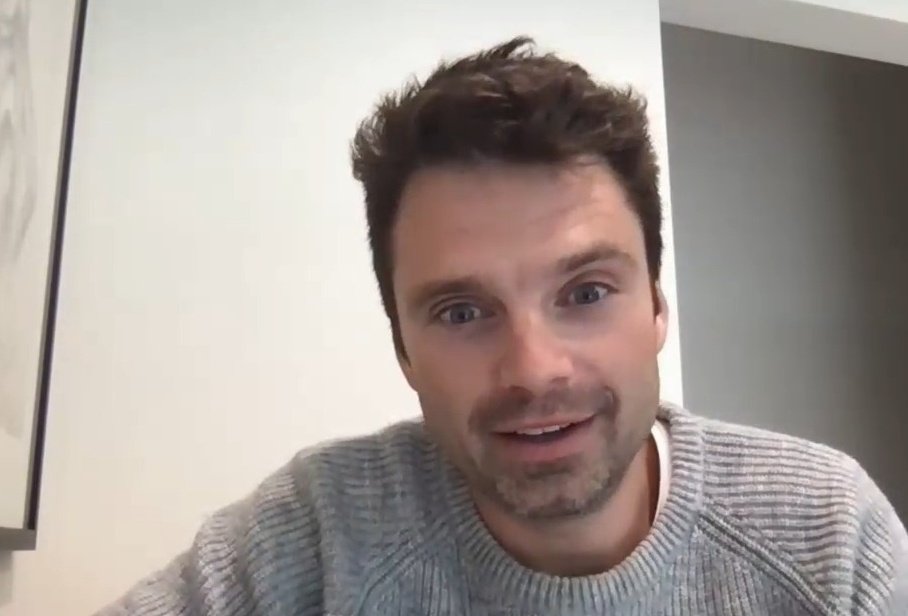 thinkersebstan's tweet photo. sebastian stan being adorable ☁️ https://t.co/3hFitFuq77