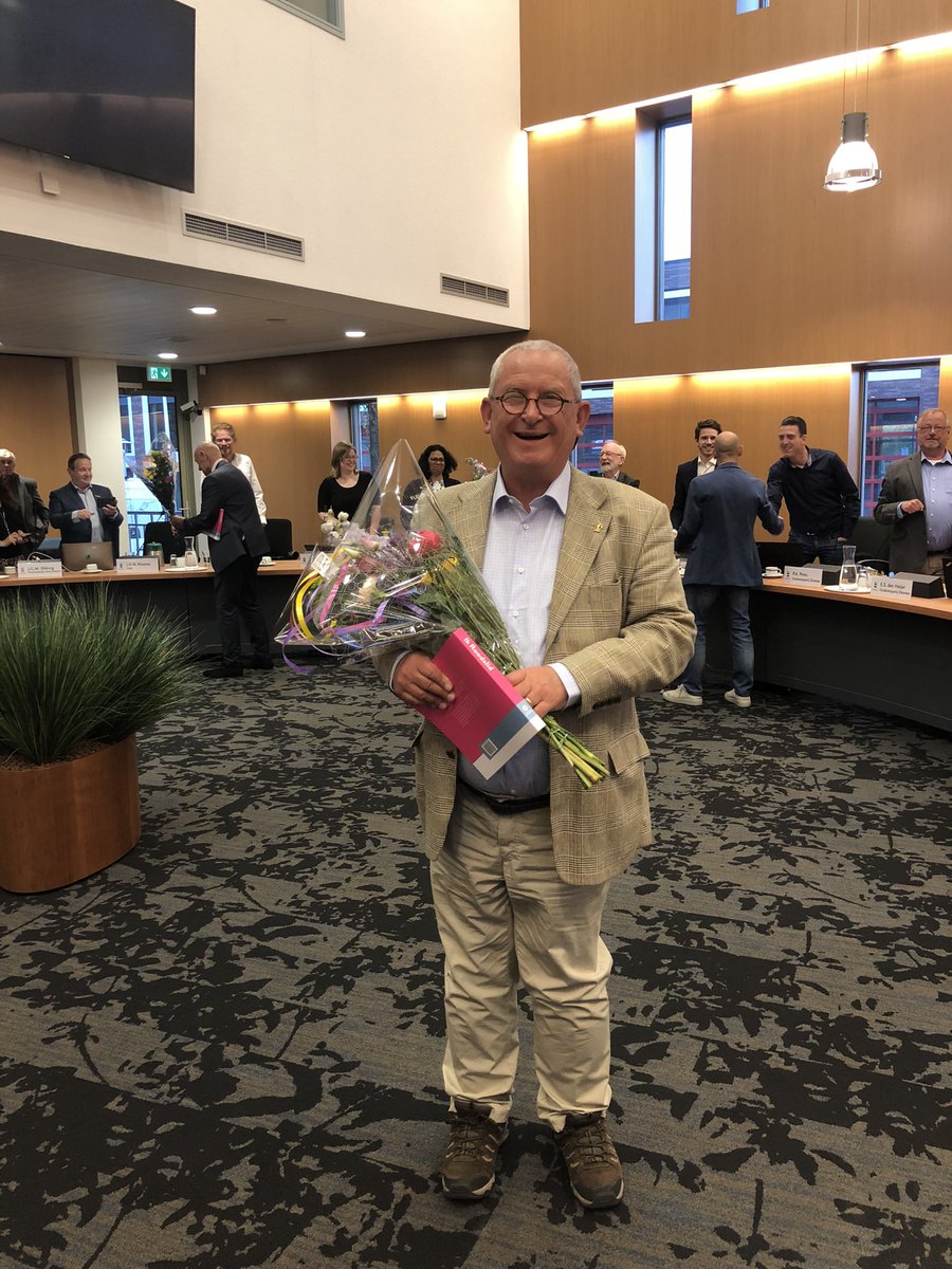 Vandaag werd onze fractieopvolger Willem van Es geïnstalleerd. Gefeliciteerd en welkom bij de club!